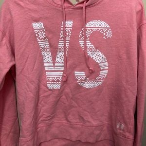 victoria’s secret cropped hoodie
